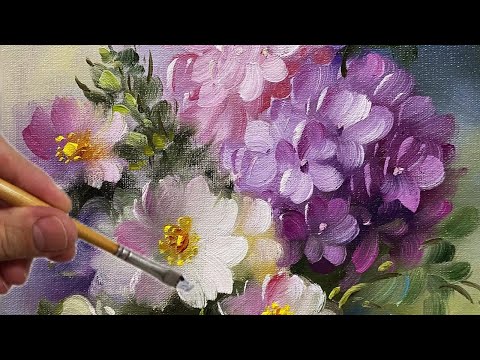 Видео: ЭТА КАРТИНА СДЕЛАЕТ ВАС СЧАСТЛИВЫМ / ПОШАГОВАЯ ЖИВОПИСЬ / ЖИВОПИСЬ ДЛЯ НАЧИНАЮЩИХ И ХУДОЖНИКОВ