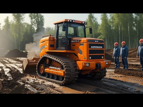 Видео: 🚜 Премьера Agromash 85TG — русский гусеничный монстр на службе земли!