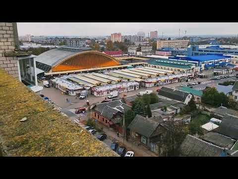 Видео: Центральный рынок. Гомель.