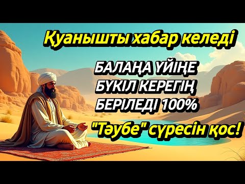 Видео: Алладан өзіңе балаңа керегіңді сұра бәрін беріп 100% қуанышты хабар келеді 2)