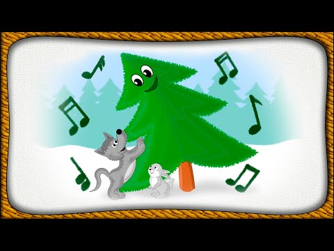 Видео: В лесу родилась ёлочка - Новогодняя песенка - Для детей