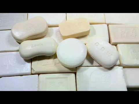Видео: ASMR Soap cutting | Soap Carving|Резка мыла | ASMR