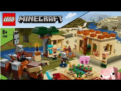 Видео: Патруль разбойников 21160 Lego Minecraft