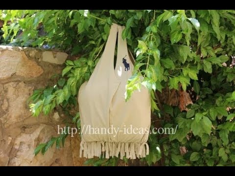 Видео: КАК ЗА 5 МИНУТ СДЕЛАТЬ ПЛЯЖНУЮ СУМКУ ИЗ ФУТБОЛКИ БЕЗ ШИТЬЯ!