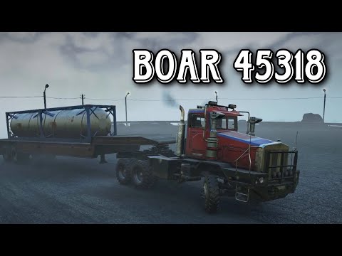 Видео: BOAR 45318 / Snowrunner / Автомобили из игр