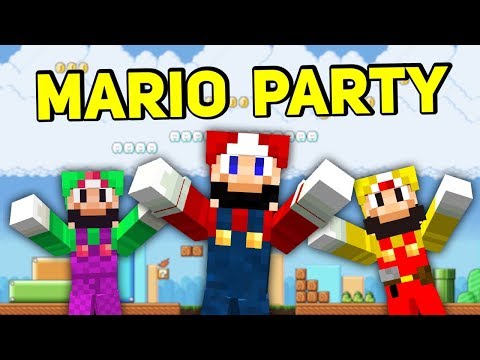 Видео: КАЖДЫЙ ИЗ ЭТИХ МАРИО, ХОТЕЛ БЫТЬ ПЕРВЫМ - Minecraft Mario Party
