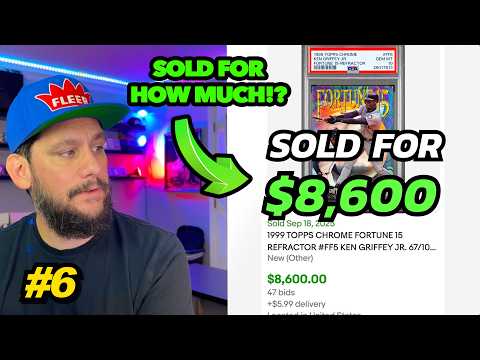 Видео: По какой цене сейчас продаются вкладыши для бейсбольных карточек с Кеном Гриффи-младшим?