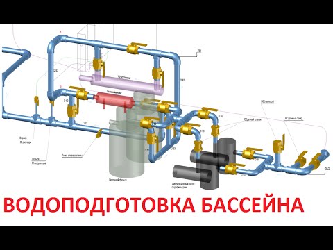 Видео: Водоподготовка плавательного бассейна: проектирование и расчет.