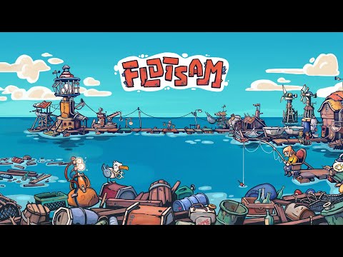 Видео: Flotsam Engineer update 02 Продолжаю строить мега город