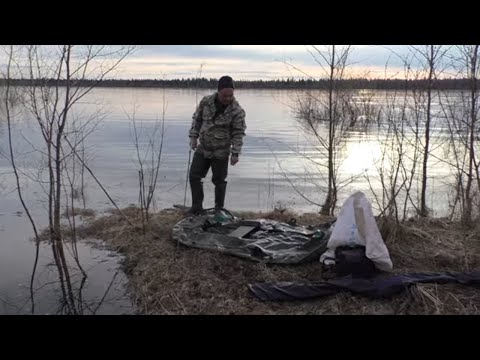 Видео: Рыбалка на сети после ледохода / Поймали рыбное ассорти