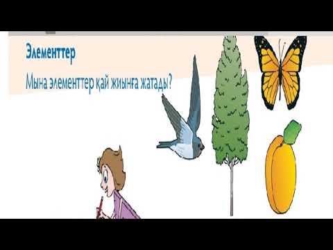 Видео: Математика 1 сынып Тақырыбы: Жиын дегеніміз не? (Қашықтықтан оқыту)