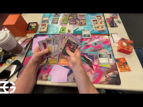 Видео: Pokemon TCG Destined Rivals POV — Драгапульт (ex)/Чаризард (ex) против Бешеного Болта (ex)