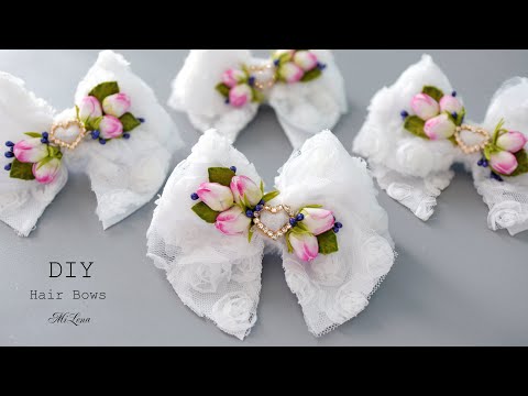 Видео: 🎀 РОСКОШНЫЕ БАНТИКИ ❤️ MAKE THESE AMAZING BOWS 🎀