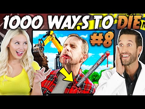 Видео: ВРАЧ смотрит жестокие травмы из 1000 Способов умереть #8