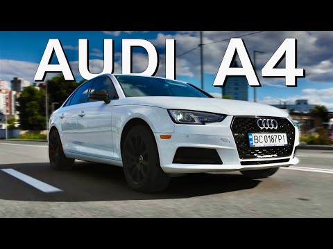 Видео: НЕОЧІКУВАНІ ПЕРЕВАГИ AUDI A4 | Audi A4 B9 2.0 TFSI | Ауді А4 2016 седан із США тест-драйв