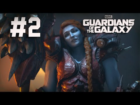 Видео: Marvel's Guardians of the Galaxy | спасаем Грута | #2