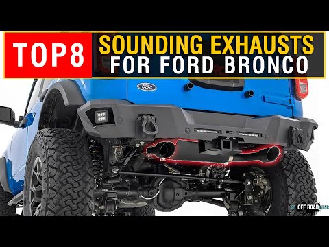 Видео: 🔊8 самых громких выхлопных систем для Ford Bronco [Лучшие предложения 2025 года]