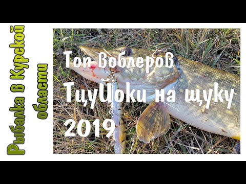 Видео: Лучшие воблеры TsuYoki на щуку 2019. Щука на Draga 130