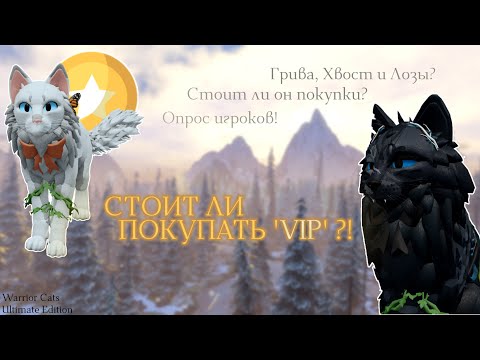 Видео: СТОИТ ЛИ ПОКУПАТЬ 'VIP' В WC:UE?! | Опрос/Игровой пасс/Обзор | Warrior Cats: Ultimate Edition