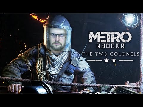 Видео: ХЛЕБНИКОВ ПРОТИВ СЛИЗИ ► Metro Exodus - Два полковника #1