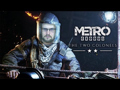 Видео: ХЛЕБНИКОВ ПРОТИВ СЛИЗИ ► Metro Exodus - Два полковника #1