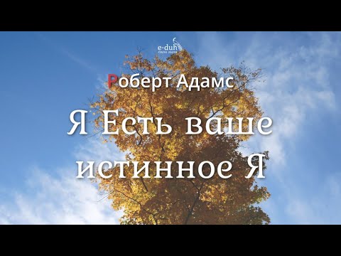 Видео: Роберт Адамс - Я Есть ваше истинное Я [Nikosho]