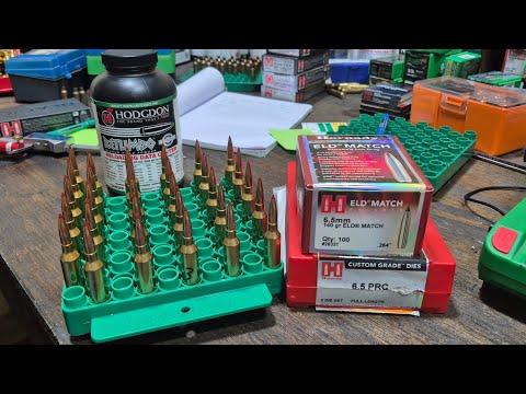 Видео: ИСПЫТЫВАЮ ПУЛИ HORNADY 140GR ELD M В МОЕМ 6.5 PRC С RETUMBO