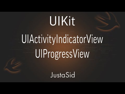 Видео: #15 UIActivityIndicatorView и UIProgressView (Делаем миниприложение “кудаGO"). уроки UIKit