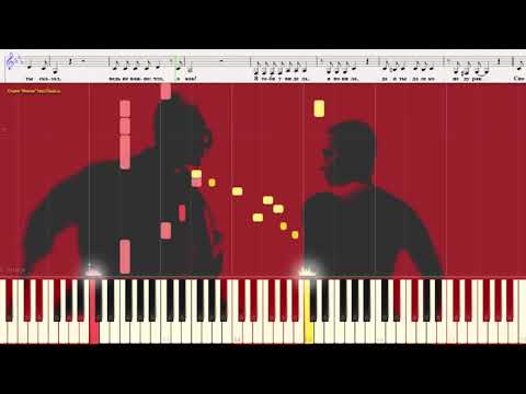 Видео: Курю - Ваенга Елена (Ноты и Видеоурок для фортепиано) (piano cover)