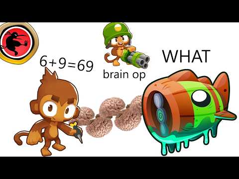 Видео: Если бы каждая башня BTD6 была умной...