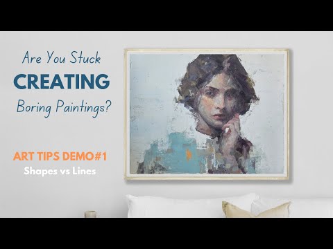 Видео: Советы по искусству №1: Почему великие художники фокусируются на массах, а не на линиях?