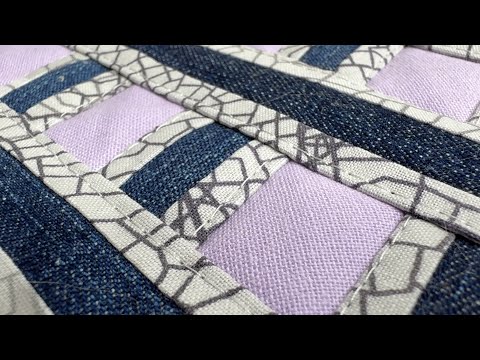 Видео: Шьем из джинсов! Имитация плетенки. DIY denim! Upcycling!
