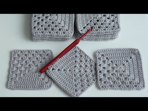 Видео: Откройте для себя красоту: вдохновляющие примеры мотивов в вязании крючком «бабушкиных квадратов»