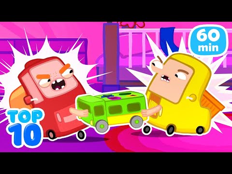 Видео: Автосемейка Вилзи — ТОП 10 ЛУЧШИХ СЕРИЙ! Мультики про машинки для детей