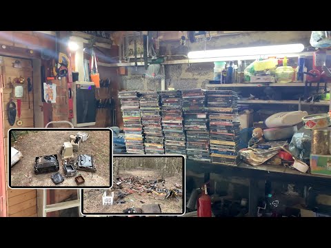Видео: Трудовые дни: металлокоп на полигоне, лесные свалки, сортирую картон и алюминий