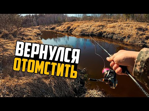 Видео: ЩУКА И ОКУНЬ НА УЛЬТРАЛАЙТ! Ловля на микроджиг на малой реке весной. Рыбалка 2025