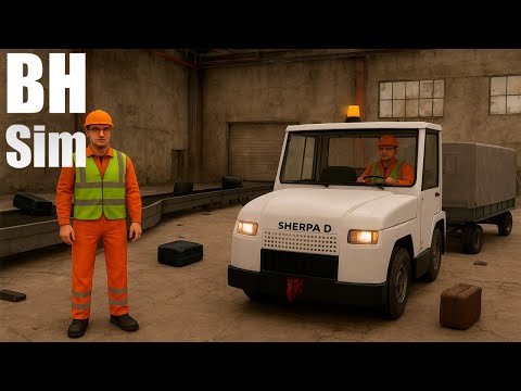 Видео: ВАШЕМУ БАГАЖУ П...... (Baggage Handler Simulator)