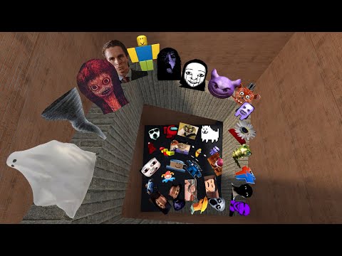 Видео: Семья Никоса Некстбота Преследуйте меня в лабиринте Garry's Mod