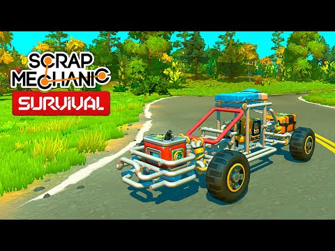 Видео: ДОСТРАИВАЮ БАГГИ | ВЫЖИВАНИЕ В Scrap Mechanic: Survival #24 |
