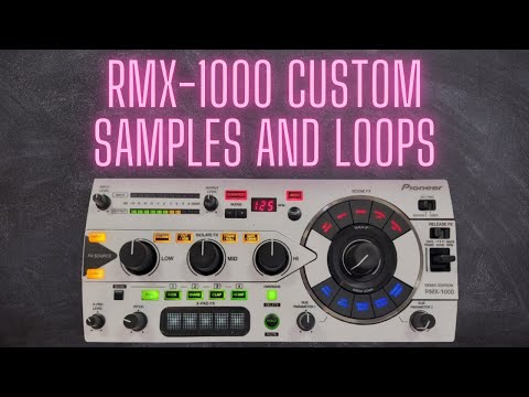 Видео: Pioneer RMX-1000 Загрузка сэмплов и лупов