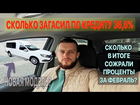 Видео: Лада Гранта в кредите под 36,6%: Сколько выплатил за февраль и какие ощущения от владения?