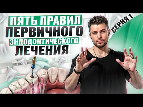 Видео: Пять правил первичного эндодонтического лечения. Серия 1