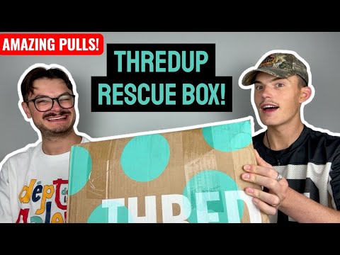Видео: УДИВИТЕЛЬНЫЕ ТРЮКИ! Набор ThredUp Mystery Rescue Box из 25 предметов одежды!