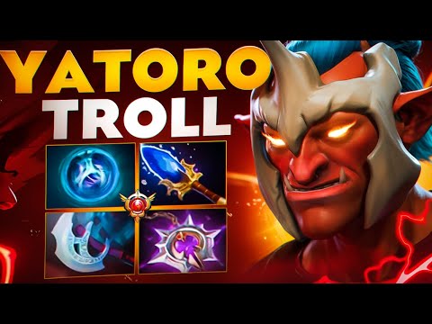 Видео: Yatoro ПОКАЗАЛ СИЛУ ТРОЛЯ ПРОТИВ ПРО-ИГРОКОВ🔥| Troll Warlord 7.35d