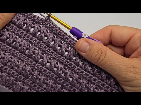 Видео: ФАНТАСТИКА! Очень простой и красивый узор для вязания крючком/детское одеяло