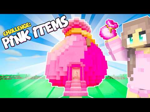 Видео: Я превратил розовые предметы Minecraft в дома