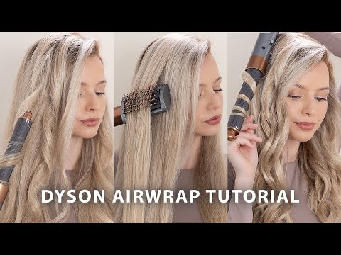 Видео: Учебное пособие по Dyson Airwrap + Новые и старые насадки