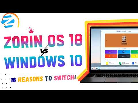Видео: 18 причин, почему Zorin OS 18 — ИДЕАЛЬНАЯ замена Windows 10 (БЕСПЛАТНАЯ, более быстрая и запускае...