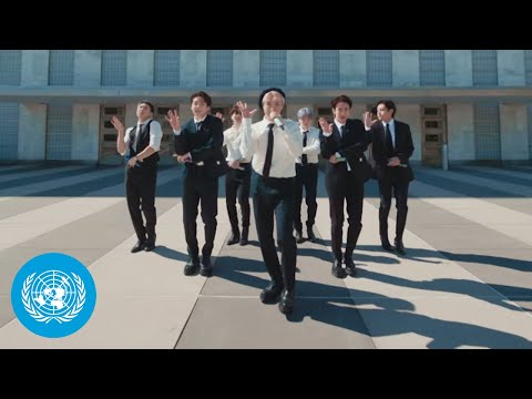 Видео: Выступление группы BTS-"Permission to Dance" на Генеральной Ассамблее ООН-Цели устойчивого развития