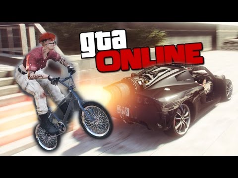 Видео: GTA ONLINE - ЛЕТАЮЩИЙ BMX НА РЕАКТИВНОЙ ТАЧКЕ! #316